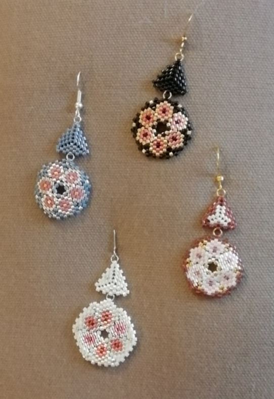 M0092 - Boucles d'oreilles disque