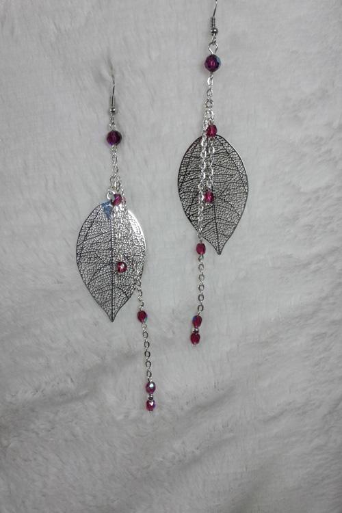 B0093 feuiille et swarovski 2